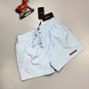 Prada Milano Men's Designer Re-Nylon Shorts Fake Rep Sale UK	Men First Copy Swim Short Man Cheap Price Replica Cargo Pants 1st Copies Fakes Reps Boys 1:1 Luxury Brand Logo Cargos Pant 1 to 1 Jersey Cotton Swimwear AAA Duplicate Sky Blue