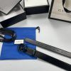 Gucci Men's Women's GG Black Replica AAA Leather Belt Sale UK	Man Woman GG Monogram Brand Logo Buckle Belts First Copy Reps Cheap Price Rep Designer Wide Dupe Classic Double G Luxury Unisex 1st Copies Casual Calfskin 30mm