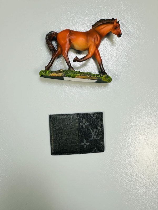 Louis Vuitton Monogram Canvas Black Card Holder