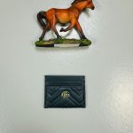 Gucci Men's Women's Luxury Reps Designer Wallet Case Sale UK	Black Man Woman Black Cards Holders First Copy Replica Cheap Price Leather Wallets Rep Fake GCI Double GG Brand Logo Monogram 1st Copies Duplicate Casual Calfskin Matelasse