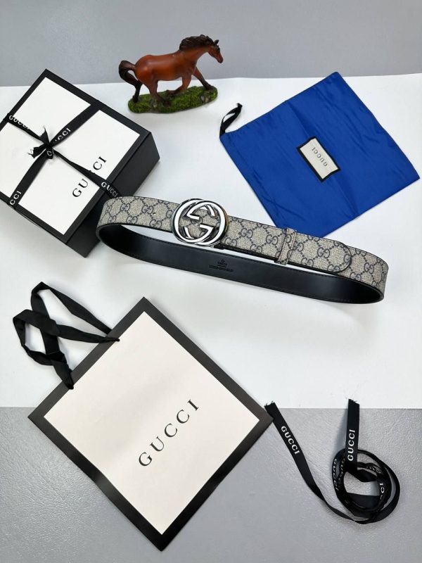 Gucci Men's Women's Designer Silver Belts Fake Best Rep AAA Sale UK	Man Woman First Copy Replica Cheap Price Reps Leather Belt Double GG Brand Logo Canvas Luxury Fashion Casual Accessories 1st Copies Original Duplicate Unisex 1:1