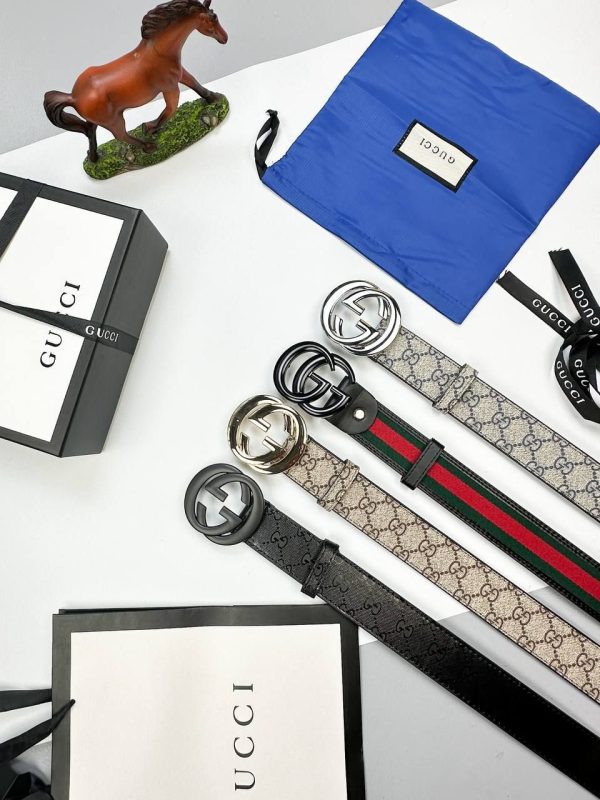 Gucci Men's Women's Designer Black Silver Gold Belts Fake Best Rep AAA Sale UK	Man Woman First Copy Replica Cheap Price Reps Leather Belt Double GG Brand Logo Canvas Luxury Fashion Casual Accessories 1st Copies Original Duplicate Unisex 1:1