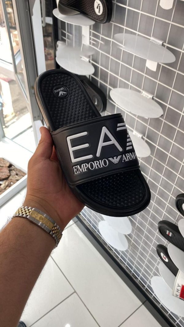 Emporio Armani 7 Slides in 2 Colors
