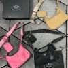 Prada Milano Women Re-Edition 2005 Crossbody Bag AAA Sale UK	Woman First Copy Replica Shoulder Bags Women's Cheap Price 1st Copies Designer Fake Reps 1:1 Re-Nylon Luxury Canvas Leather Purse 1 to 1 Brand Logo Fakes Rep Duplicate Padded Black Pink Beige