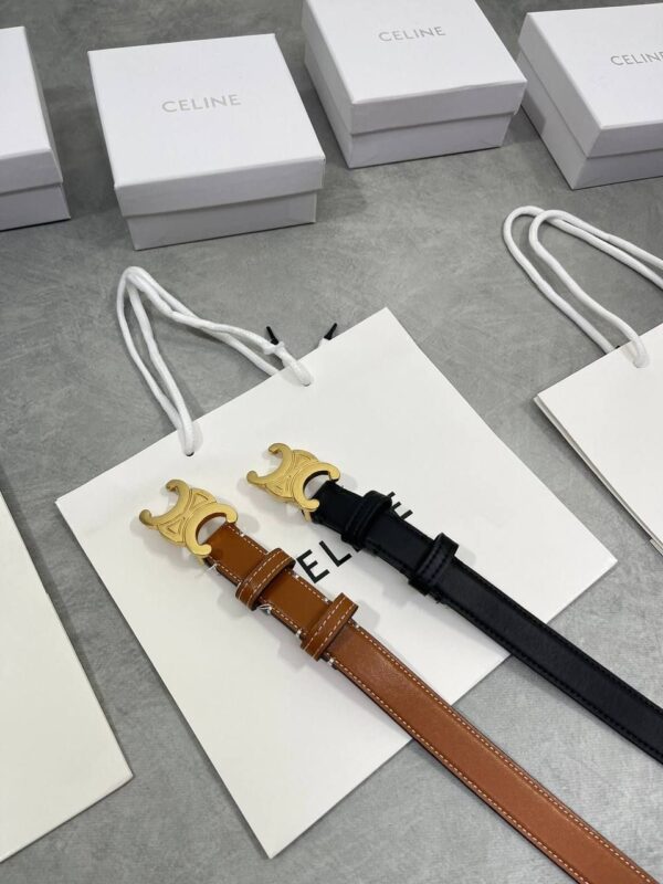 Celine Triomphe Belts in 2 Colors