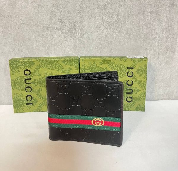Gucci Men Luxury Designer Black Bag Replica AAA Fake Sale UK	Man Wallets Bi-Fold First Copy Rep Red Green Stripe Brand Logo Reps Cheap Price 1st Copies Fashion Mens Signature Fashion Luxury Golden GG Casual Duplicate Originals