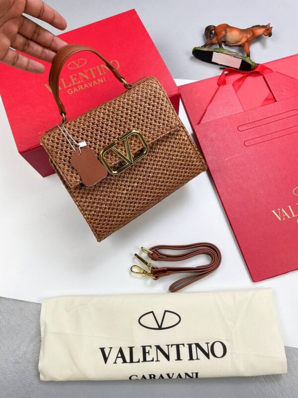 Valentino VLTN Mini Top Handle Tote Bag