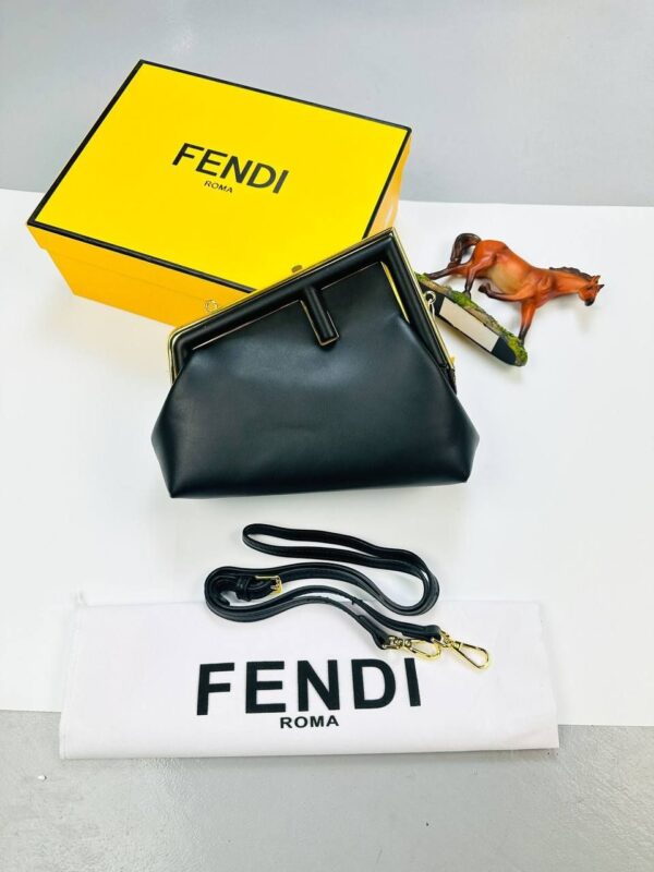 Fendi ROMA Nappa Leather Cross Body Bag In Different Colors