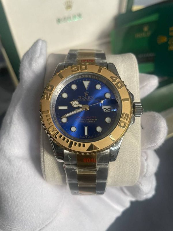 Rolex Yacht-Master Automatic Gold & Steel Watch For Men