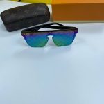 Louis Vuitton Men Women Sun Screen Luxury Sunglasses Sale UK	Man Woman First Copy Fake Replica Cheap Price Sunglass Men Women 1st Copies Square Frame Polar Eyewear 1:1 LV Brand Logo Fakes Rep Glasses Reps AAA Spectacles Sunscreen Multi Colors Blue Black Green