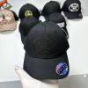 Prada Milano Re-Nylon Designer Logo Baseball Cap Fake Sale UK	Man Woman First Copy Rep Sports Re-Nylon Caps Men Women Cheap Price Reps 1st Copies Fakes Replica 1:1 Luxury Triangle Embroidered Brand Logo 1 to 1 AAA Duplicate Black