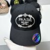 Prada Milano Re-Nylon Designer Logo Baseball Cap Fake Sale UK	Man Woman First Copy Rep Sports Re-Nylon Caps Men Women Cheap Price Reps 1st Copies Fakes Replica 1:1 Luxury Triangle Embroidered Brand Logo 1 to 1 AAA Duplicate Black White