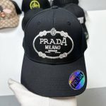 Prada Milano Re-Nylon Designer Logo Baseball Cap Fake Sale UK	Man Woman First Copy Rep Sports Re-Nylon Caps Men Women Cheap Price Reps 1st Copies Fakes Replica 1:1 Luxury Triangle Embroidered Brand Logo 1 to 1 AAA Duplicate Black White