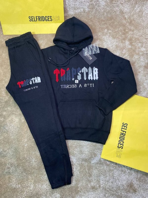 Trapstar London Decoded Chenille Hooded Tracksuit In Different Colors