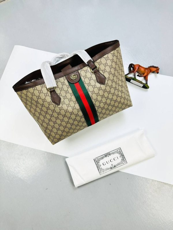 Gucci Women's Ophidia Supreme Tote Bag Designer Reps Sale UK	Woman First Copy Rep Cheap Price Replica Firenze Neverful Totebag Fake AAA Bags Ladies Girls Fashion Stylish Casual Bag Handbag Original 1st Copies Genuine Leather Long Belt