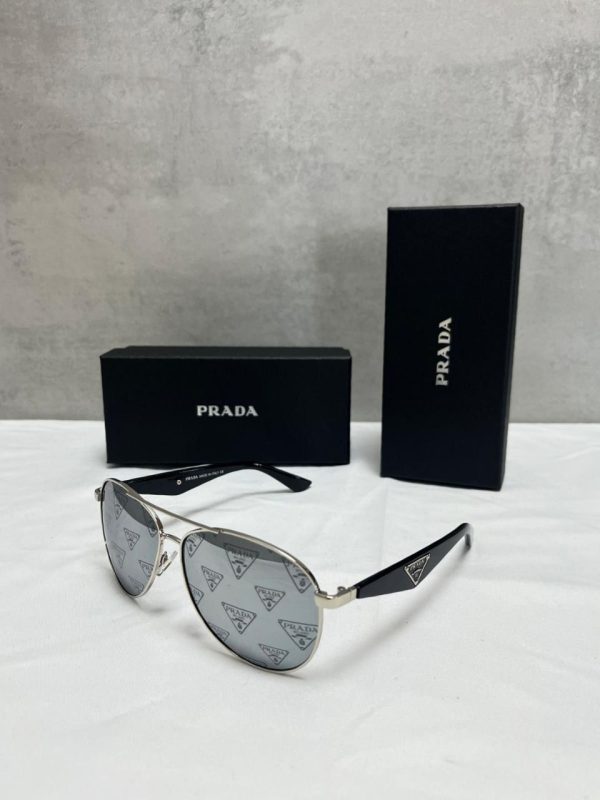 Prada Milano Men's Women's Designer Sunglasses Fakes Sale UK	Man Woman First Copy Cheap Price Replica Sunglass Men Women 1st Copies Reps Metal Frame 1:1 Brand Logo UV Protected Luxury AAA 1 to 1 Fake Rep Eyewear Duplicate Grey Black
