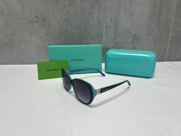 Tiffany & Co. TF Butterfly Black Blue Gradation Sunglasses