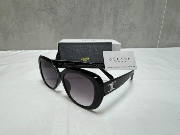 Celine Butterfly Black Sunglasses