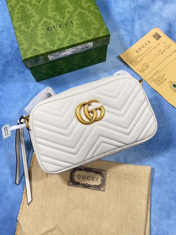 Gucci Women's GG Marmont Designers Bags Fake Replica Sale UK	Woman First Copy Luxury Bag Reps Cheap Price Rep Lady Handbag Purses Crosbody Minibag Brand Logo Monogram Chain Belt Fashion Casual 1st Copies Quilted Leather Original