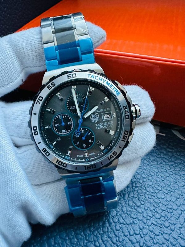 Tag Heuer Formula 1 Silver Watch For Men's