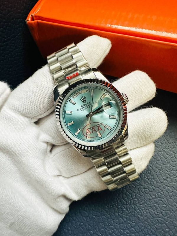Rolex Oyster Perpetual Day Date Ice Blue For Women's