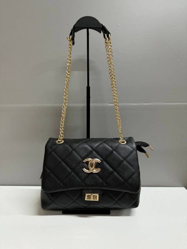 Chanel Flap Quilted Leather Medium Shoulder Bag For Women in Different Colors
