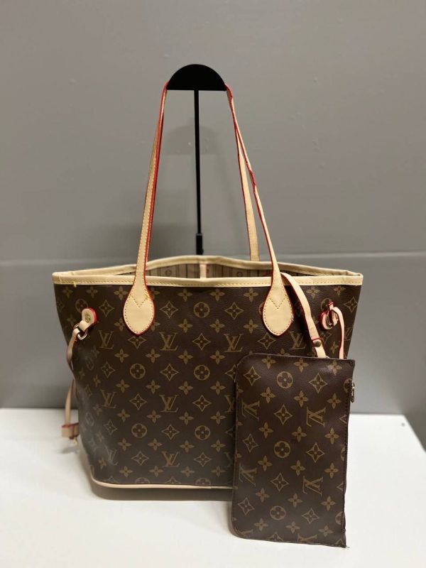 Louis Vuitton Women's MM Tote Bag Designer Fake Reps Sale UK	Women First Copy Rep Shoulder Bags Ladies Cheap Price Replica Luxury Totebag Woman Fakes 1st Copies Leather Purse 1:1 LV Brand Logo Monogram Canvas AAA Duplicate Girls Brown