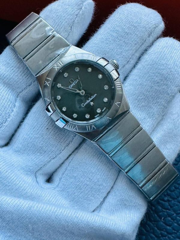 Omega OMEGA Constellation Black Dial Watch For Women's