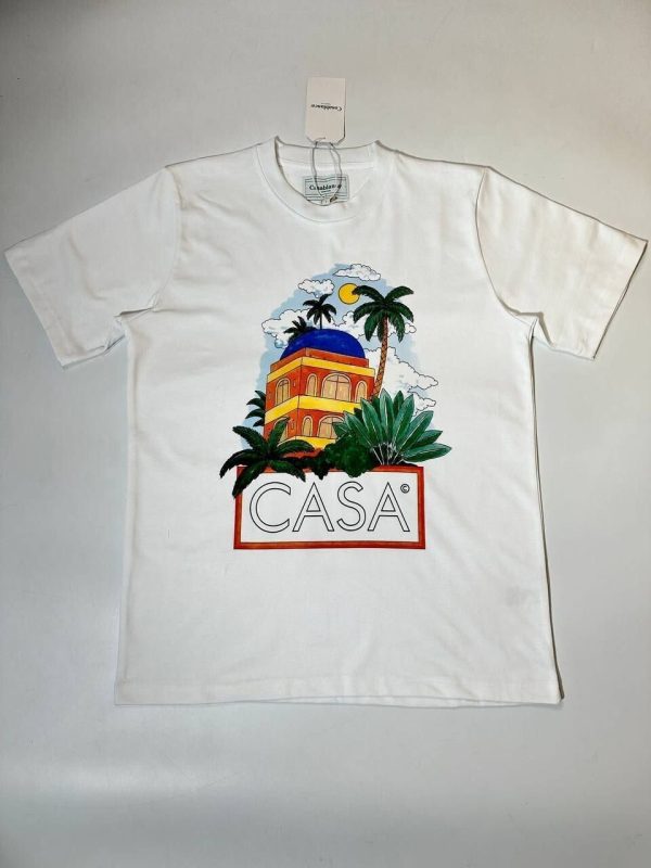 Casablanca Casa Hotel White T-Shirt