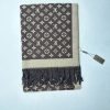 Louis Vuitton Women LV Monogram Denim Wool Scarf Rep Sale UK	Woman First Copy Cheap Price Replica Luxury Scarves Women's 1st Copies Fakes Reps 1:1 Winter Wooly Shawls Fake Casual Girls Wear 1 to 1 Brand Logo AAA Duplicate Brown