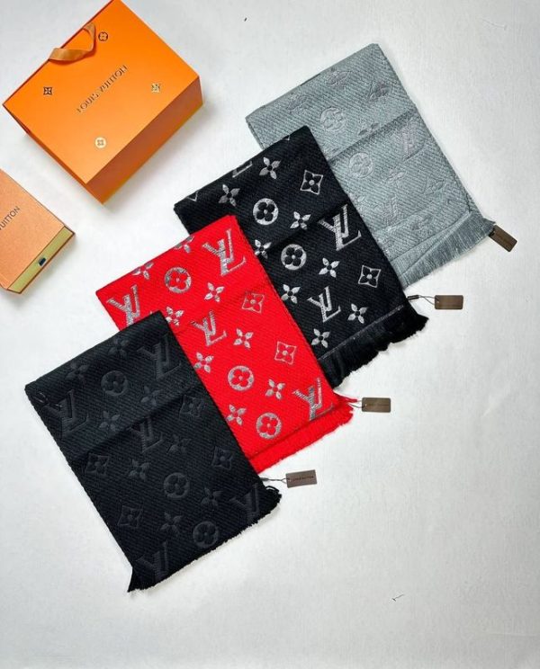Louis Vuitton LV Women's Logomania Wool Scarfs
