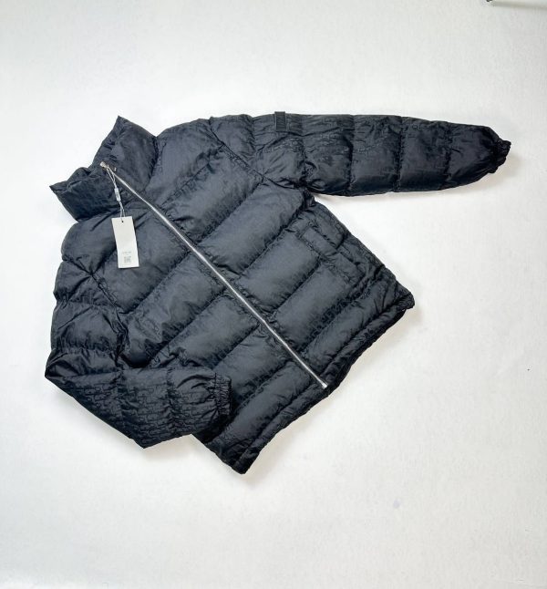 Dior Puffer Jacket For Men's in Black Color