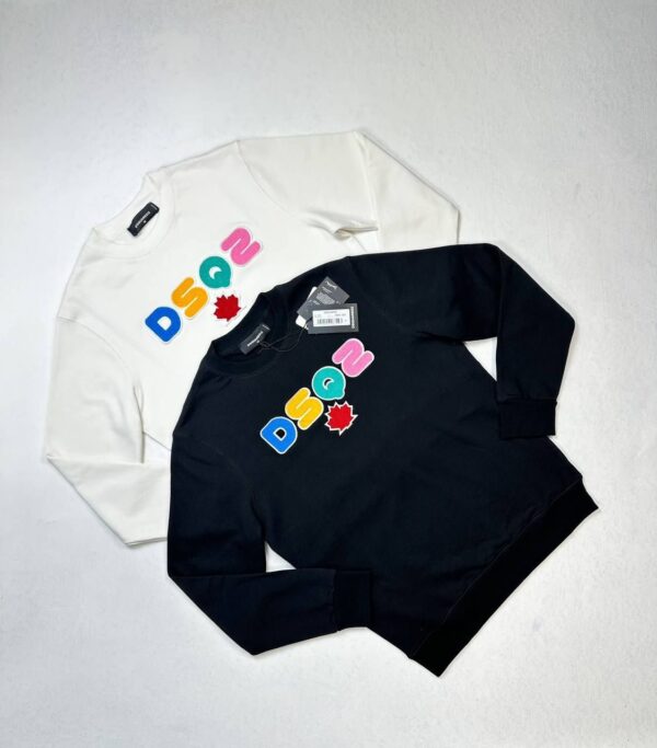DSQUARED2 Multi Colored DSQ2 Logo Jumper in 2 Colors