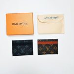 Louis Vuitton Men's LV Monogram Card Holders Replica Sale UK	Men First Copy Designer Card Holder Man Cheap Price Fakes Reps 1st Copies Luxury Leather Case 1:1 Fake Rep Brand Logo 1 to 1 Boys Cards Cases AAA Duplicate Original Black Brown