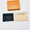 Louis Vuitton Men's LV Monogram Card Holders Replica Sale UK	Men First Copy Designer Card Holder Man Cheap Price Fakes Reps 1st Copies Luxury Leather Case 1:1 Fake Rep Brand Logo 1 to 1 Boys Cards Cases AAA Duplicate Original Black