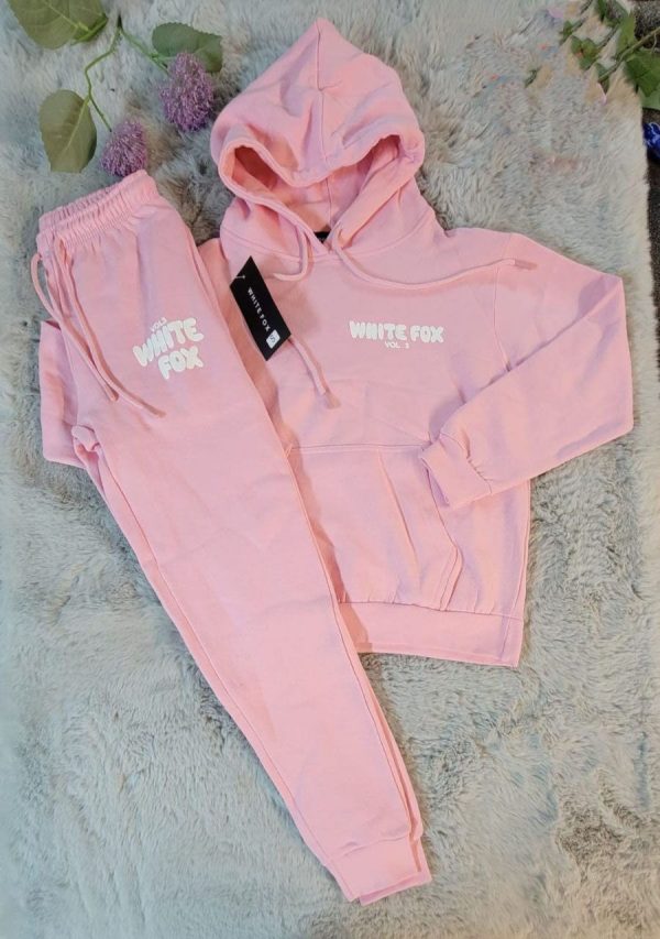White Fox Dupe Hoodie Women’s Tracksuit in Different Colors