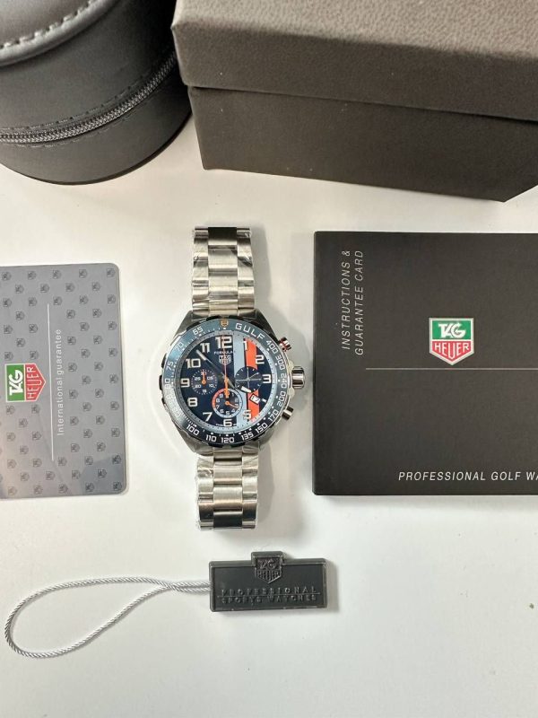 TAG Heuer Formula 1 X Gulf Automatic Chronograph Special Edition Men’s Watch