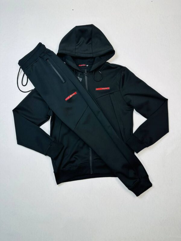 Prada Milano Reversible Fleece Zip Up Tracksuit in Different Colors