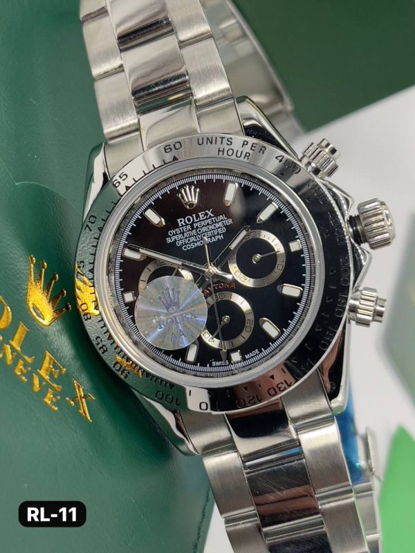 Rolex Cosmograph Daytona Black Dial Men's Watch
