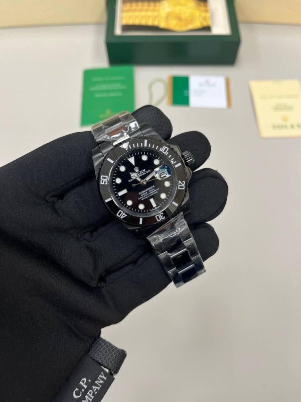 Rolex Submariner Full Black Ceramic Men's Watch
