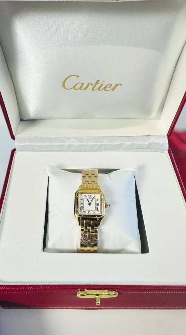 Panthere De Cartier Yellow/Gold Watch For Women's