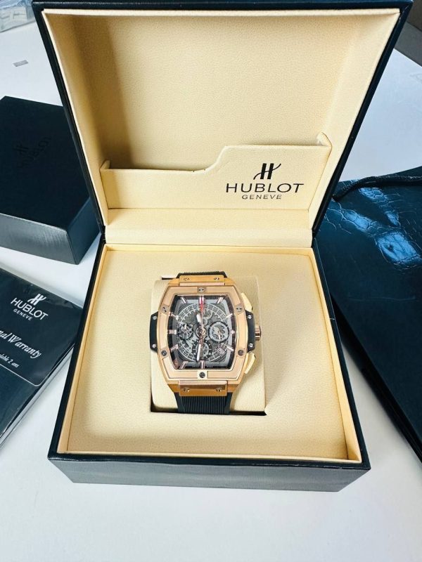 Hublot Spirit Of Big Bang King Gold Watch for Men's