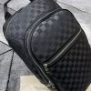 Louis Vuitton Men's Damier Graphite Backpack Reps AAA Sale UK	Men First Copy Rep Shoulder Michael Backpack Man Cheap Price Fake Crossbody Bags Designer Replica Fakes 1st Copies Luxury 1:1 LV Brand Logo Leather Long Belt Duplicate Black