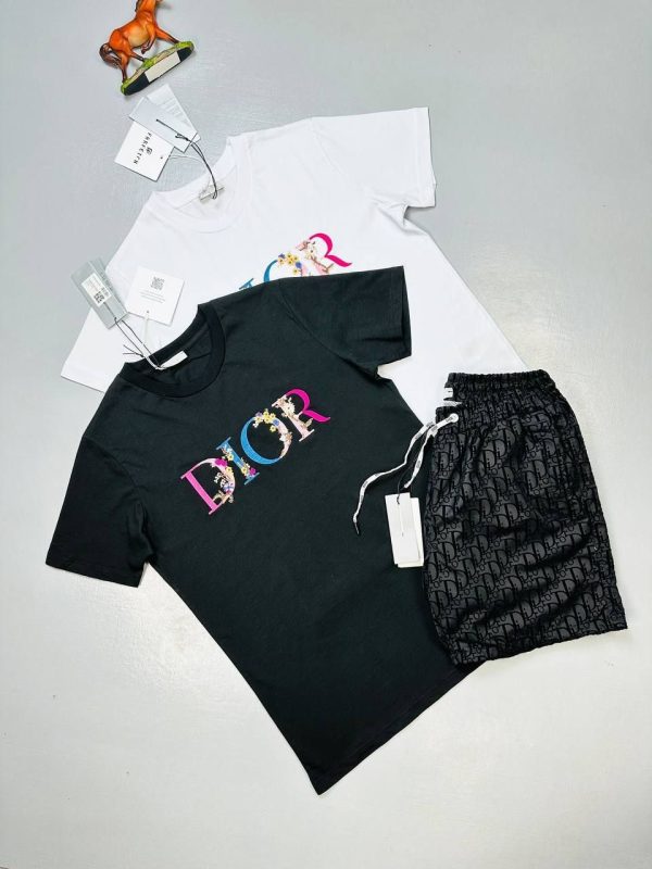 Dior T-Shirt & Shorts Set in 2 Different Colors