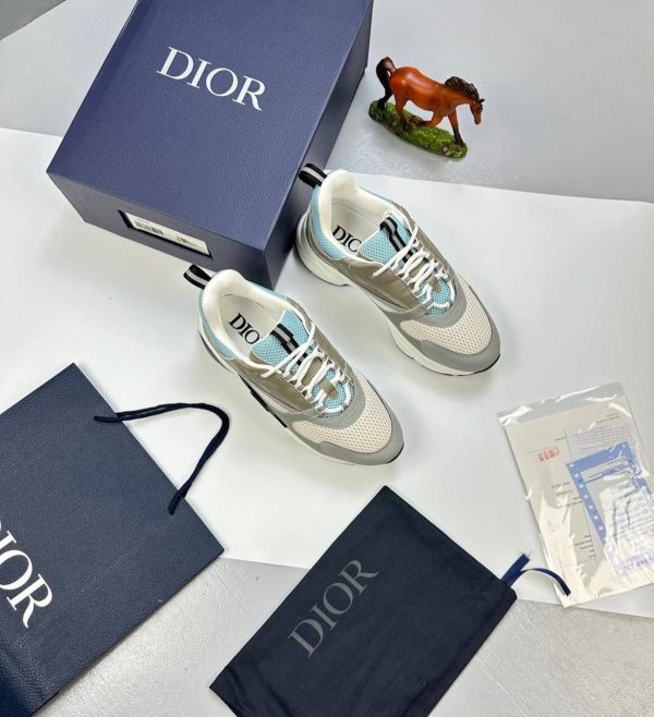 Dior B22 Men's Reflective Sneakers in 2 Colors