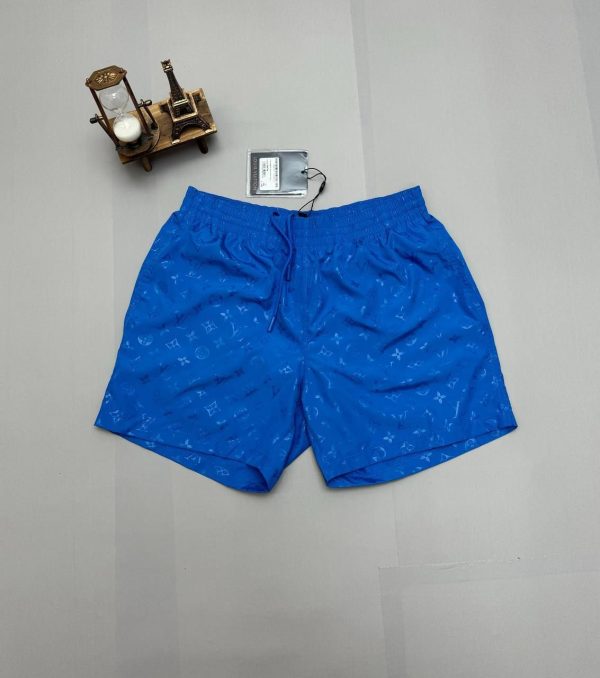 Louis Vuitton Men's Luxury Replica Tshirt Shorts Set Sale UK	Man First Copy Rep T-shirt Short Sets Cheap Price Reps Men T Shirt Pant 1st Copies Fake LV Brand Logo Designer Outfit 1:1 Fakes Fashion Boys Duplicate AAA Original Blue