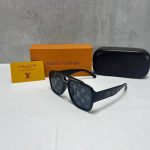 Louis Vuitton Men's Women's Designer Logo Sunglasses Sale UK	Man Woman First Copy Fakes Luxury Replica Cheap Price Sunglass Men Women 1st Copies Eyewear Rep 1:1 LV Brand Glasses Plastic Square Frame Fake Reps AAA Duplicate 1 to 1 Black Grey  