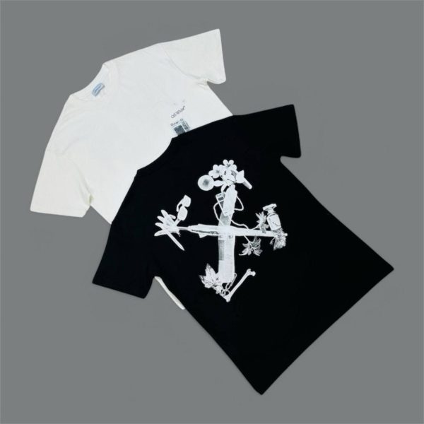 Off-White Scan Arrow Over T-shirt For Men's in 2 Colors