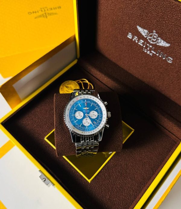 Breitling Navitimer Chronograph Blue Dial Men's Watch