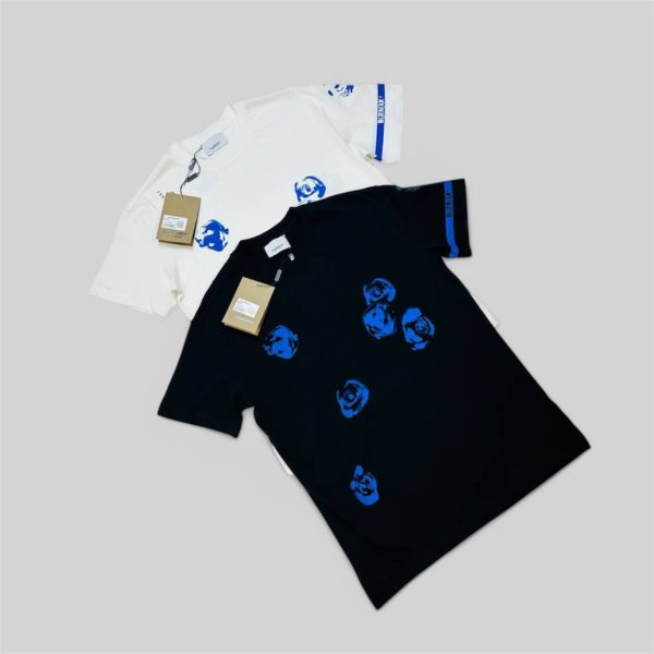 Burberry Rose Print T-Shirt in 2 Colors